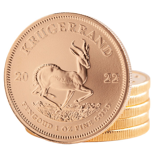 1 Unze Goldmünze Krügerrand (diverse Jahrgänge) 1 Unze Goldmünze Krügerrand (diverse Jahrgänge)