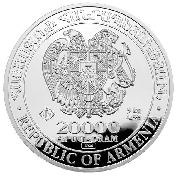 5 Kilo Silbermünze Arche Noah 2026