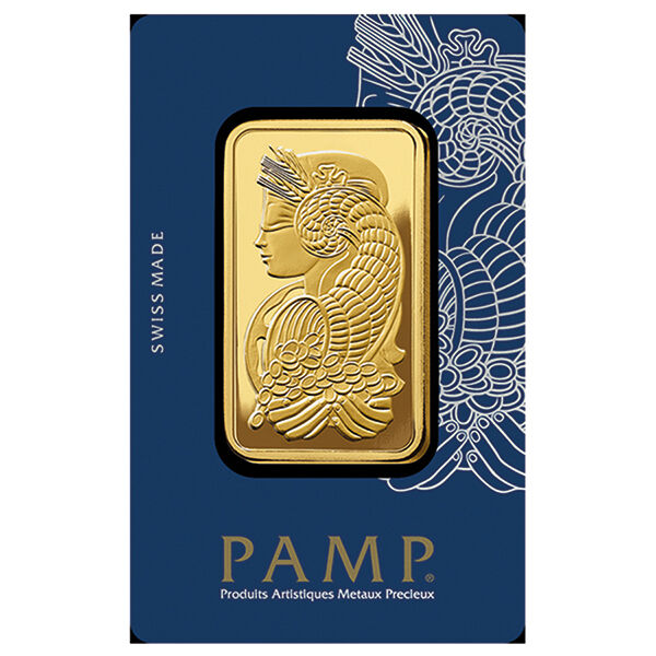 20 g Goldbarren PAMP geprägt