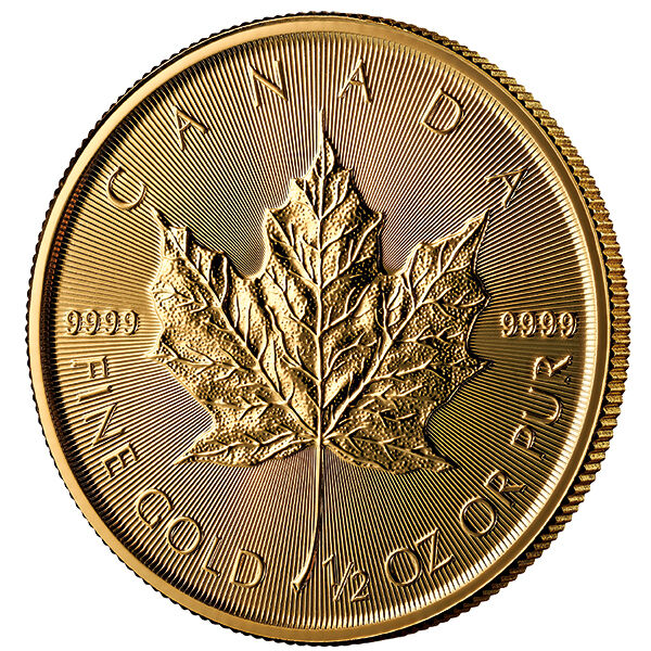 1/2 Unze Gold Maple Leaf 2025