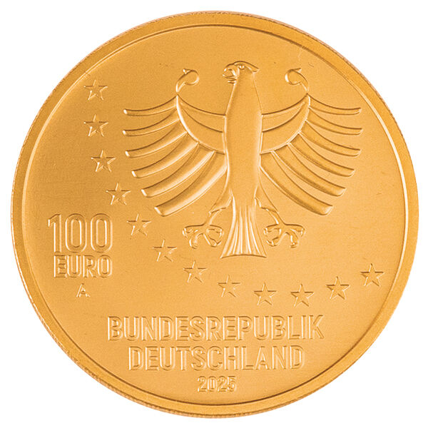 1/2 Unze Goldmünze 100 Euro Meisterwerke der deutschen Literatur Aus dem Leben eines Taugenichts 2025