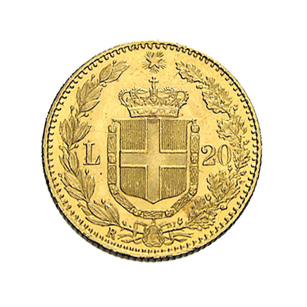 20 Lire Umberto Goldmünze (diverse Jahrgänge) 20 Lire Umberto Goldmünze (diverse Jahrgänge)