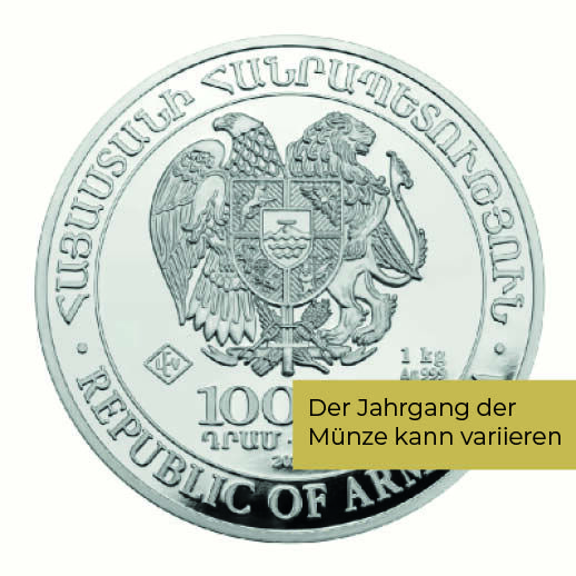 1 kg Silber Arche Noah (diverse Jahrgänge) 1 kg Silber Arche Noah (diverse Jahrgänge)