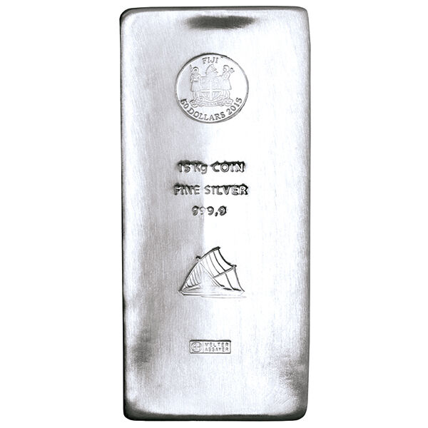 15000 g Silbermünzbarren Fiji Argor-Heraeus 15000 g Silbermünzbarren Fiji Argor-Heraeus