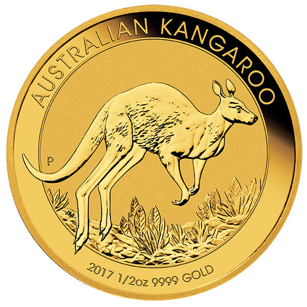 1/2 Unze Gold  Australian Kangaroo (diverse Jahrgänge)