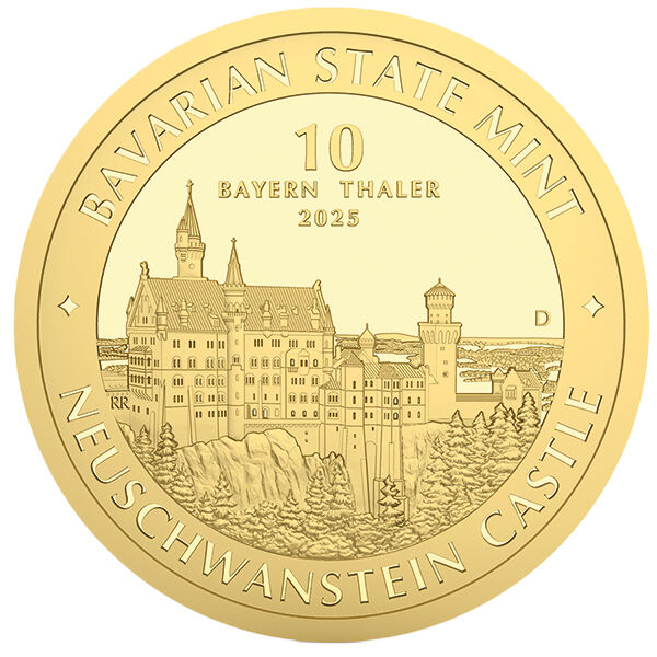 1/10 Unze Goldmünze Bayern Thaler diverse Jahrgänge