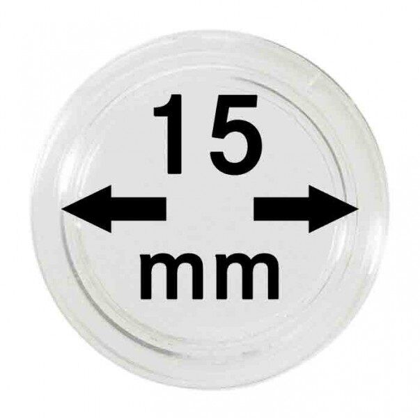 Lindner Münzkapsel 15 mm Moroder Scheideanstalt GmbH Lindner Münzkapsel 15 mm Moroder Scheideanstalt GmbH