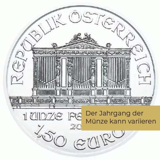 1 Unze Silber Wiener Philharmoniker (diverse Jahrgänge) 1 Unze Silber Wiener Philharmoniker (diverse Jahrgänge)