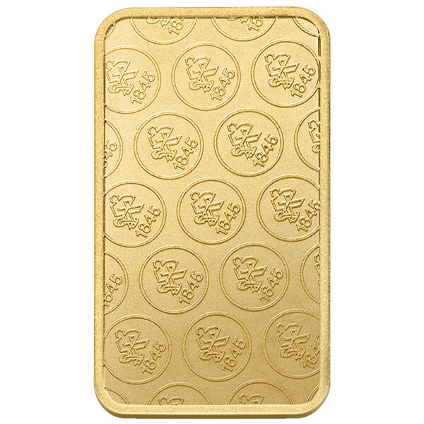 1 Unze Goldbarren Heimerle und Meule geprägt 1 Unze Goldbarren Heimerle und Meule geprägt