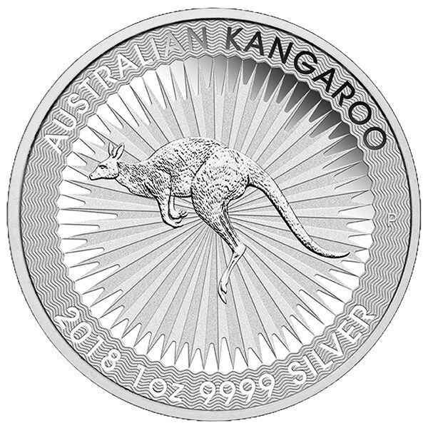 1 Unze Silber Australian Kangaroo (diverse Jahrgänge)
