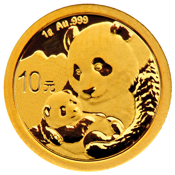 1 g Goldmünze China Panda (diverse Jahrgänge) 1 g Goldmünze China Panda (diverse Jahrgänge)