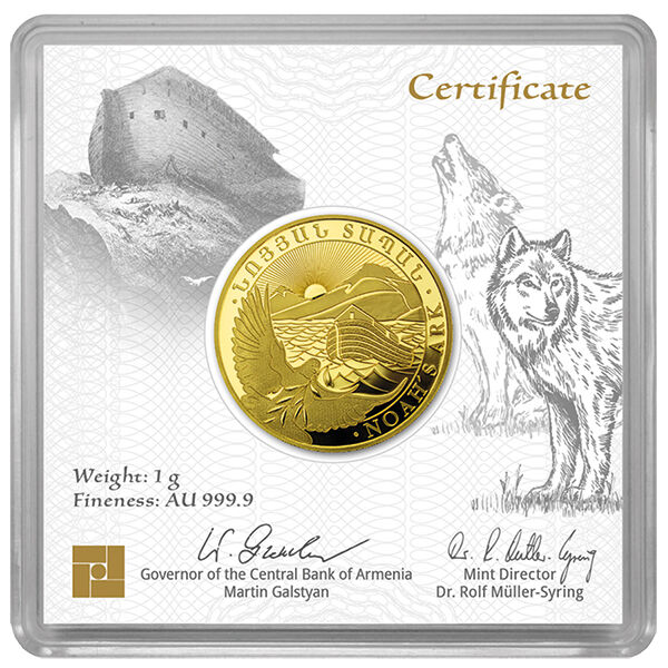 1 g Goldmünze Arche Noah 2026