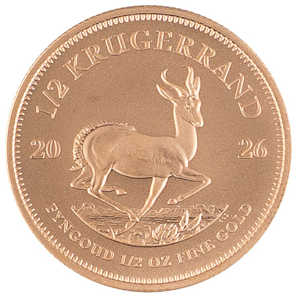 1/2 Unze Goldmünze Krügerrand 2026