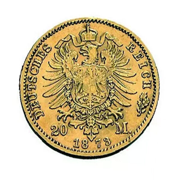 20 Mark Deutsches Kaiserreich Wilhelm I (diverse Jahrgänge)
