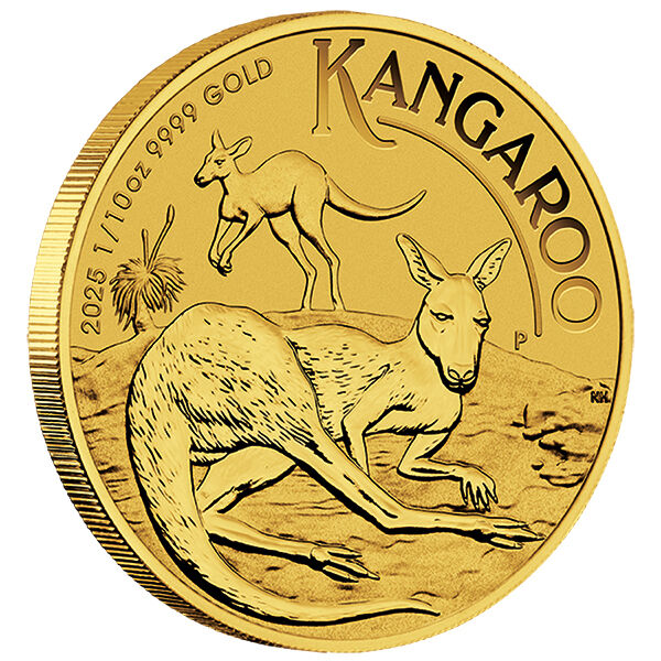 1/10 Unze Goldmünze Australian Kangaroo 2025