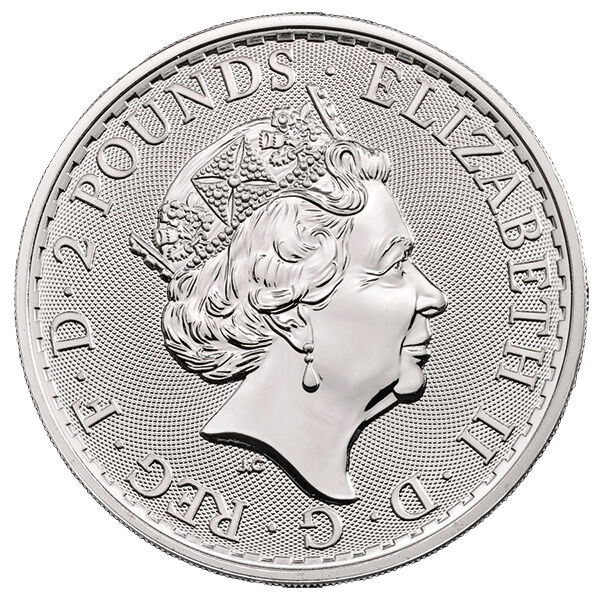 1 Unze Silber Britannia (diverse Jahrgänge)