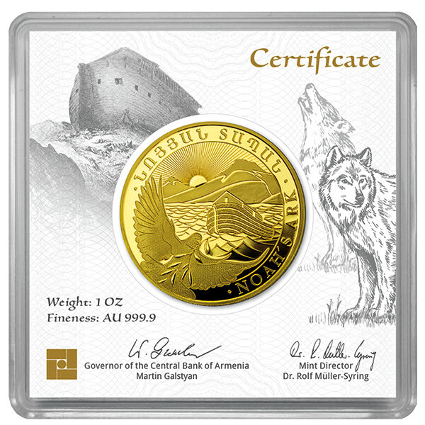 1 Unze Goldmünze Arche Noah 2026