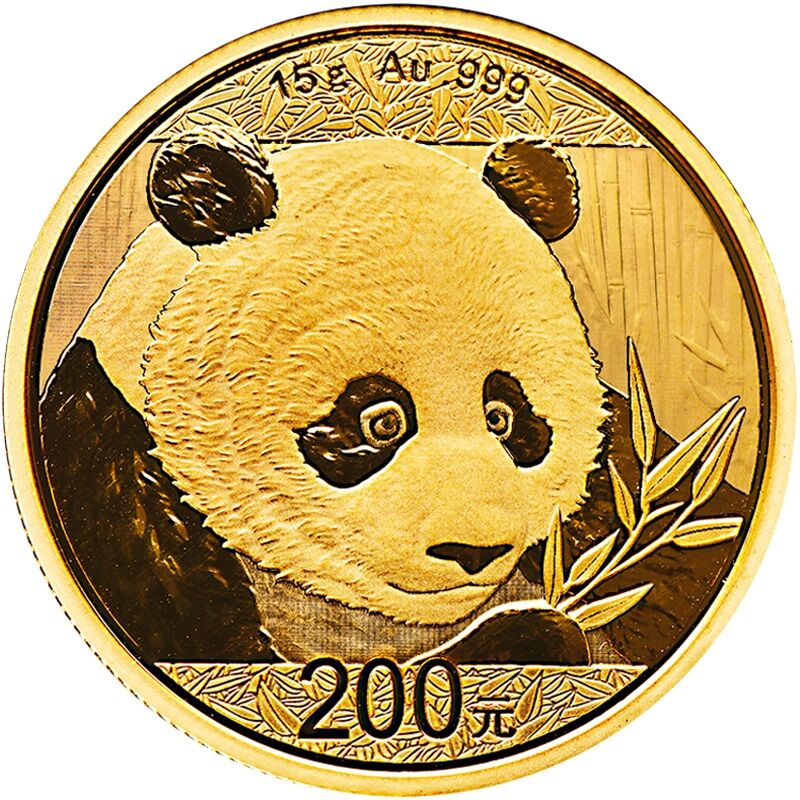 15 g Gold China Panda (diverse Jahrgänge)