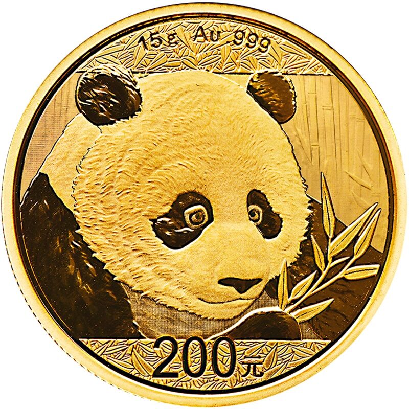 15 g Goldmünze China Panda (diverse Jahrgänge)