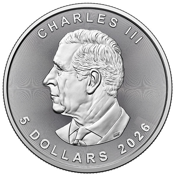 1 Unze Silbermünze Maple Leaf  2026