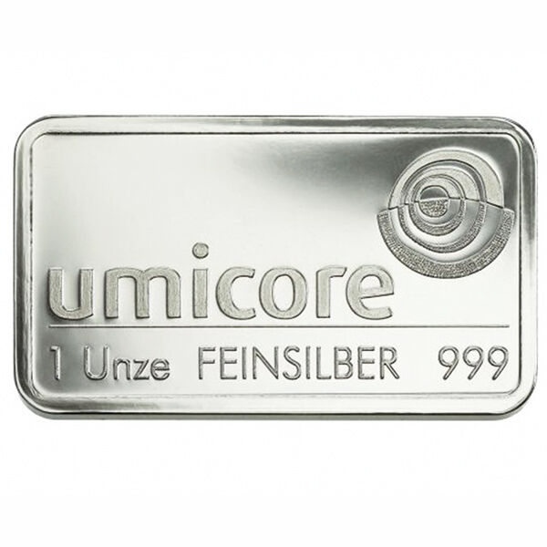 1 Unze Silberbarren (diverse Hersteller) LBMA zertifiziert 1 Unze Silberbarren (diverse Hersteller) LBMA zertifiziert