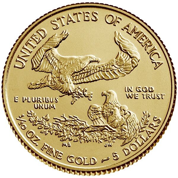 1/10oz American Eagle Goldmünze diverse Jahrgänge Rückseite Moroder Scheideanstalt 1/10oz American Eagle Goldmünze diverse Jahrgänge Rückseite Moroder Scheideanstalt