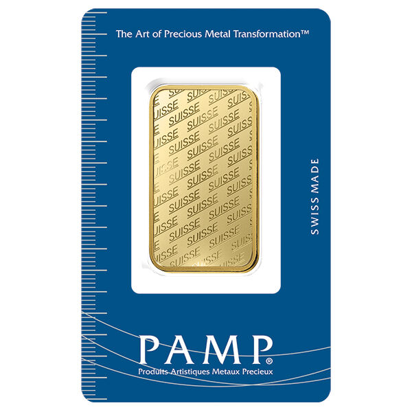 1 Unze Goldbarren PAMP LBMA zertifiziert 1 Unze Goldbarren PAMP LBMA zertifiziert