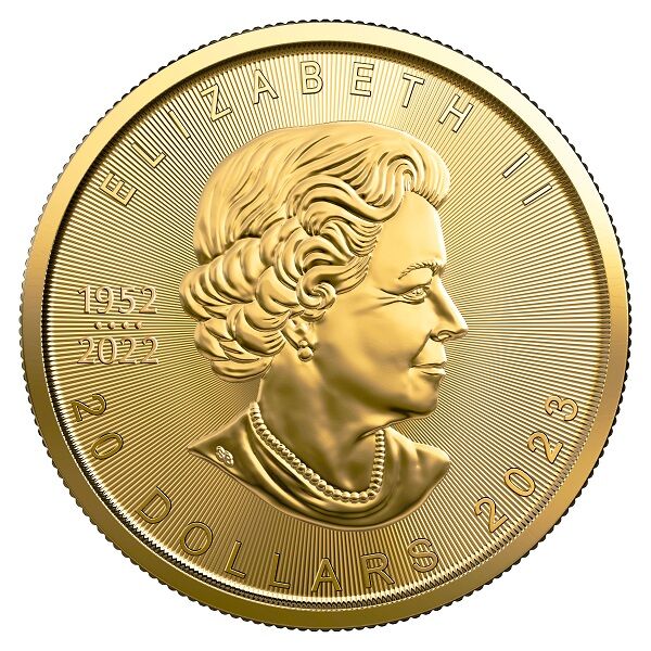 1/2 Unze Maple Leaf 2023 Moroder Scheideanstalt