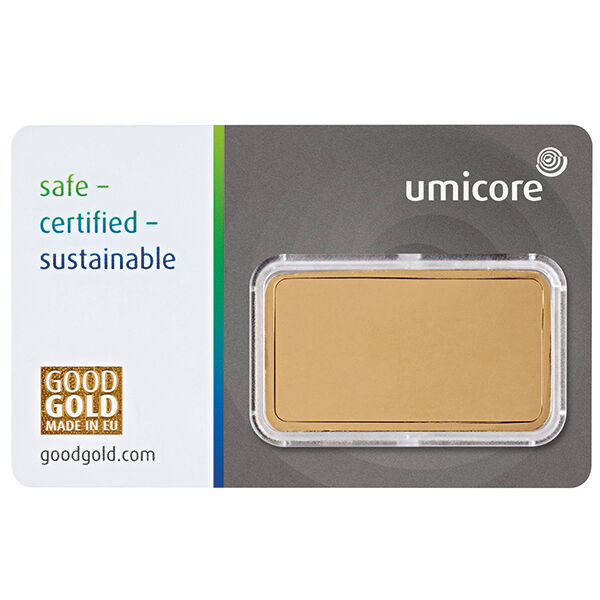 1 g Goldbarren Umicore 1 g Goldbarren Umicore