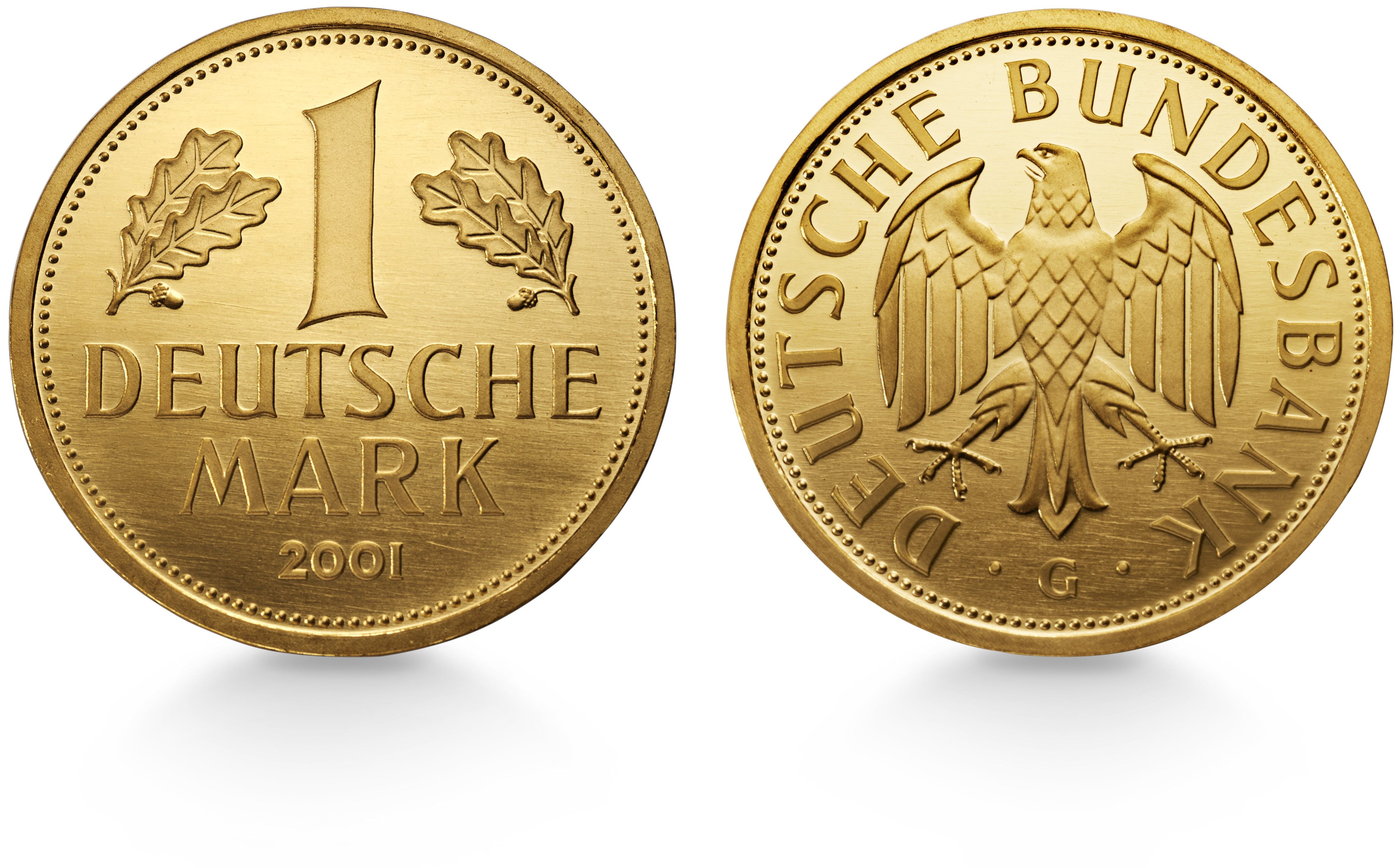 1 Deutsche Mark Goldmünze 2001 1 Deutsche Mark Goldmünze 2001