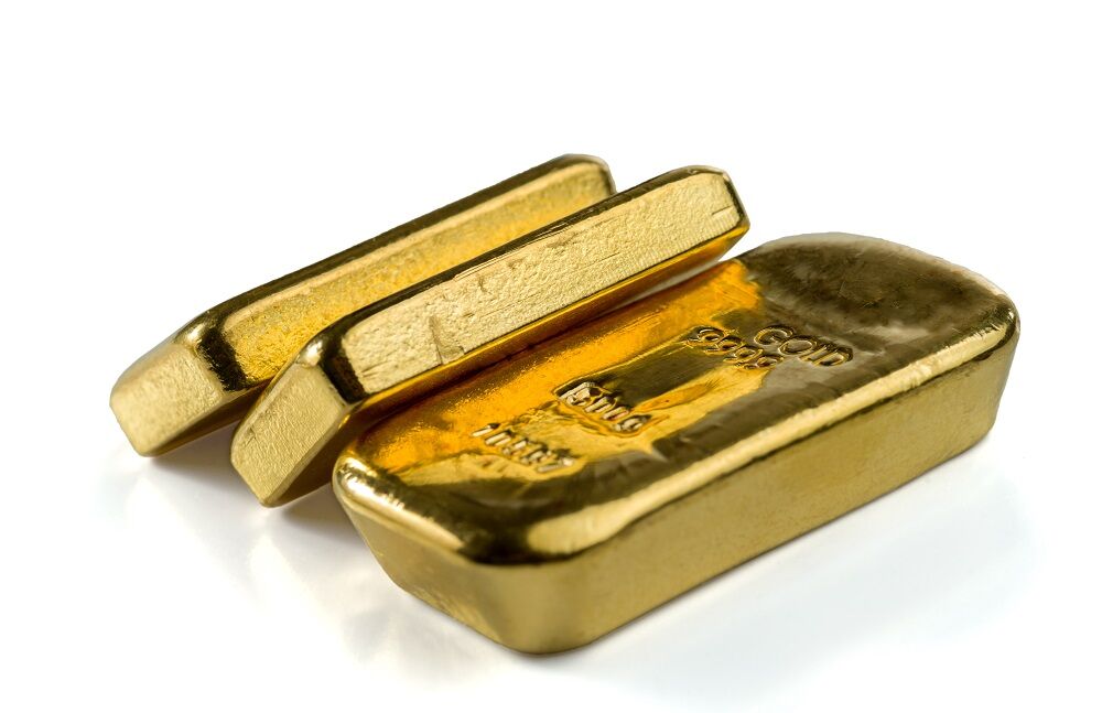 Goldbarren als Beispiel für den Verkauf von Anlagegold in Dortmund
