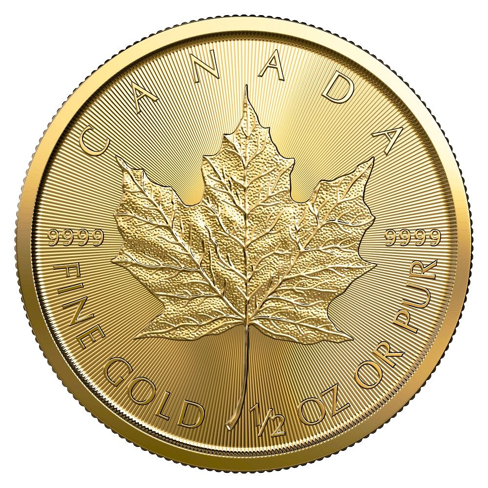 20-dollar-maple-leaf-blatt 20 Dollar Maple Leaf Münze