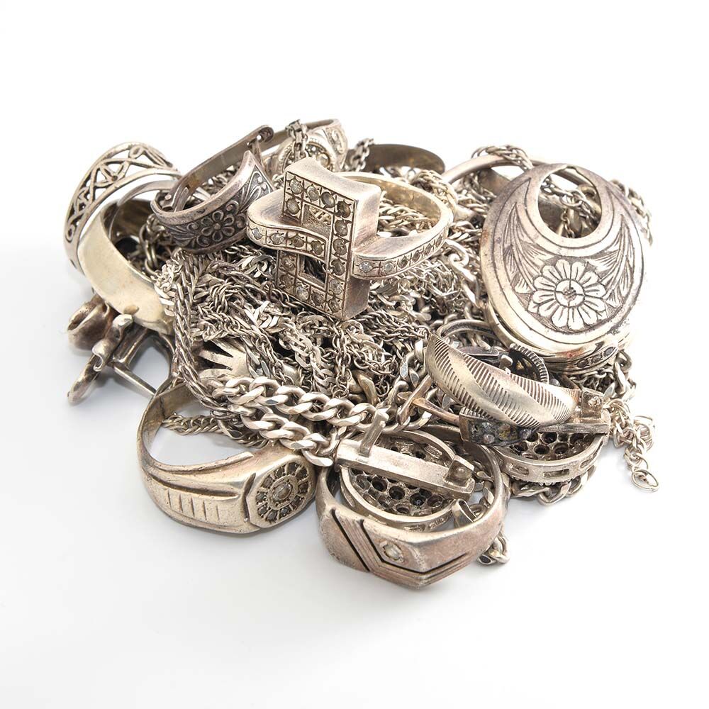 Schmuck Altsilber Ringe Ketten