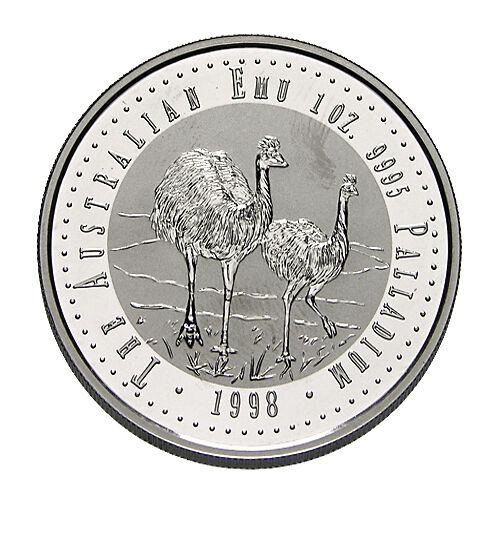 40 Dollar Australian Emu Münze , Palladium