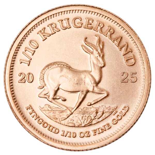 1/10 Unze Goldmünze Krügerrand 2025 1/10 Unze Goldmünze Krügerrand 2025