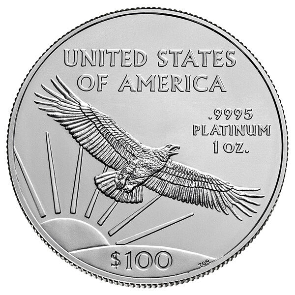 1 Unze Platinmünze American Eagle (diverse Jahrgänge) 1 Unze Platinmünze American Eagle (diverse Jahrgänge)