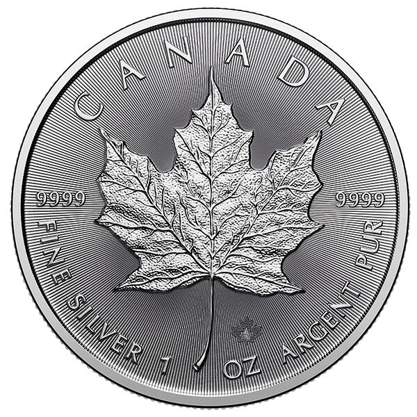 1 Unze Silber Maple Leaf  2025