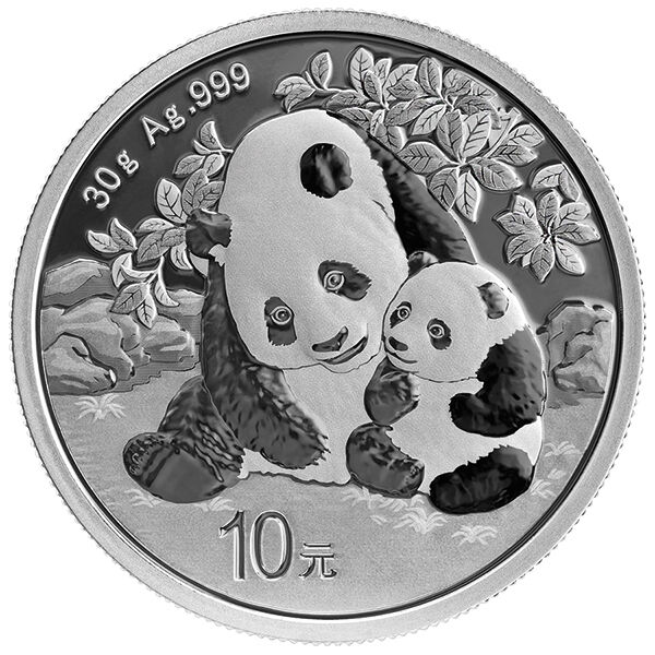 30 g Silber China Panda 2024