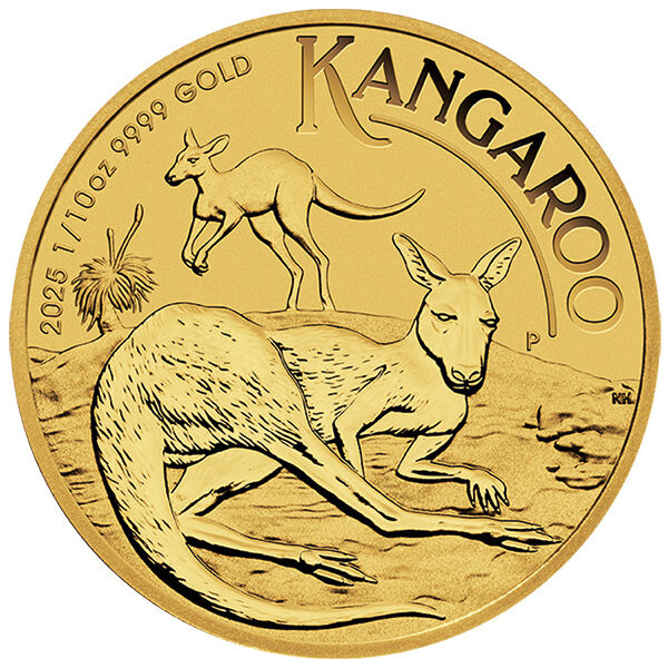 1/10 Unze Gold Australian Kangaroo 2025