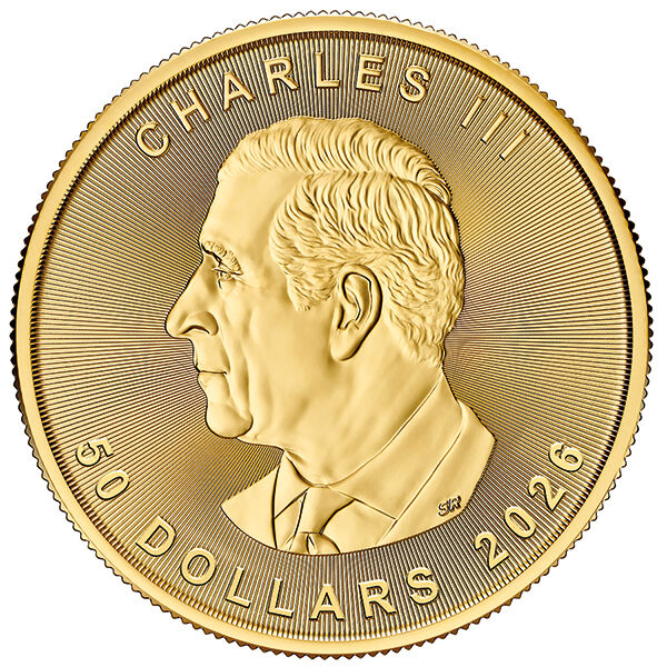 1 Unze Goldmünze Maple Leaf 2026