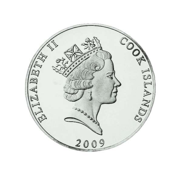 100 Dollars Cook Islands Elizabeth die zweite Platin Münze