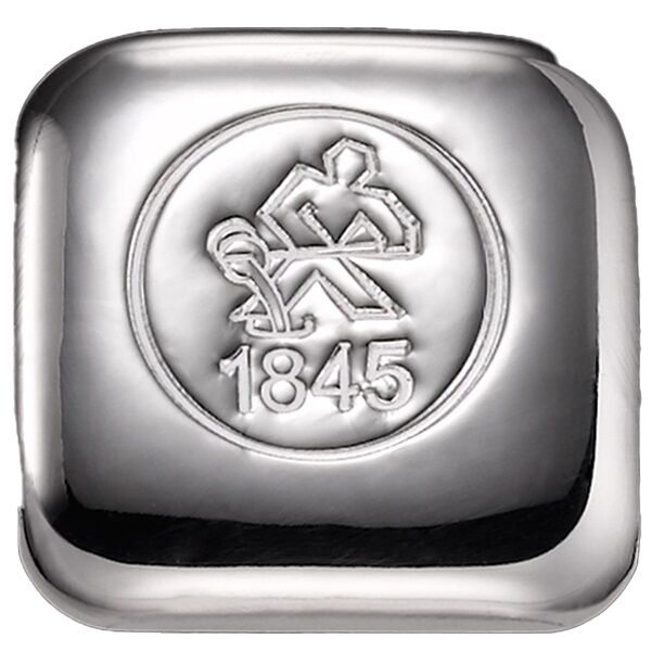 1 Unze Silberbarren Knuffel gegossen Moroder Scheideanstalt