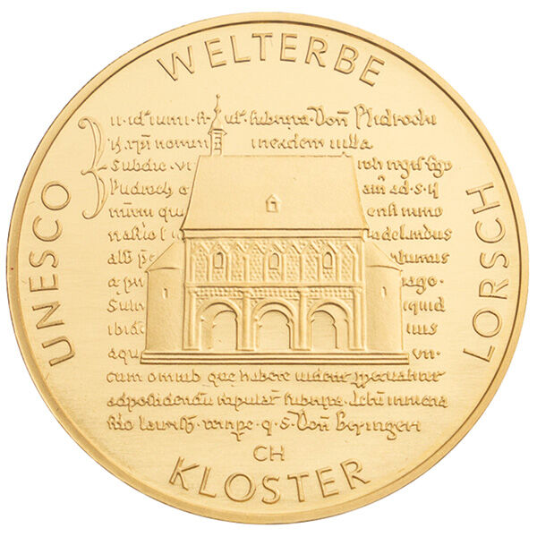 100 Euro Gold 1/2 Unze 2014 UNESCO Welterbe Kloster Lorsch