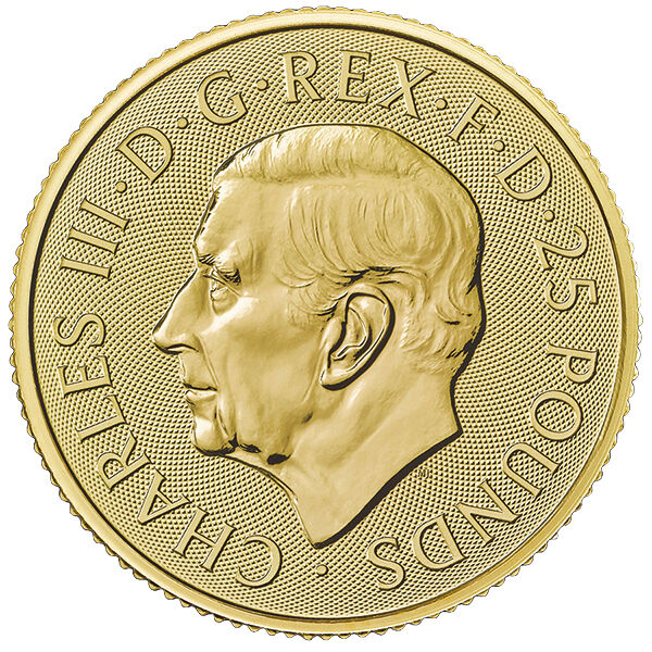 1/4 Unze Goldmünze Britannia 2025 1/4 Unze Goldmünze Britannia 2025