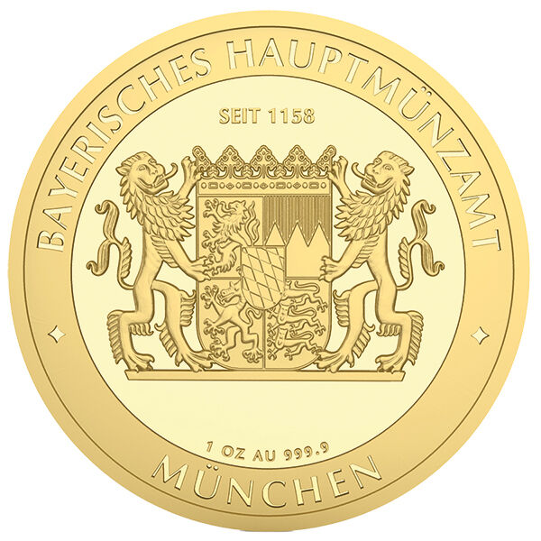 1 Unze Goldmünze Bayern Thaler 2026