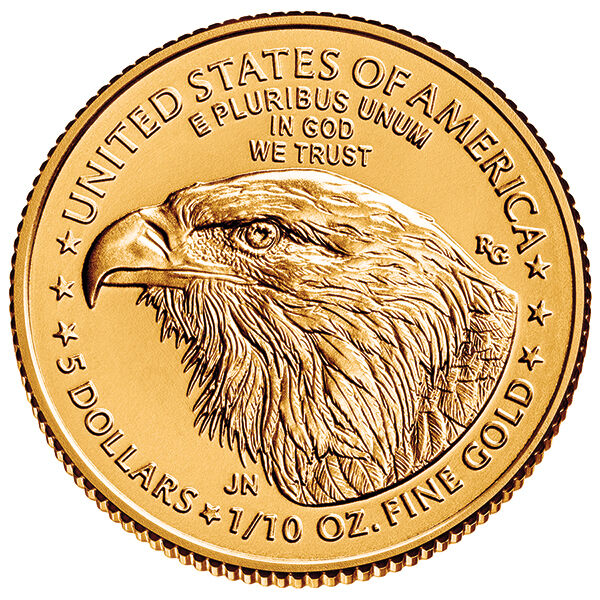 1/10 Unze Goldmünze American Eagle 2026