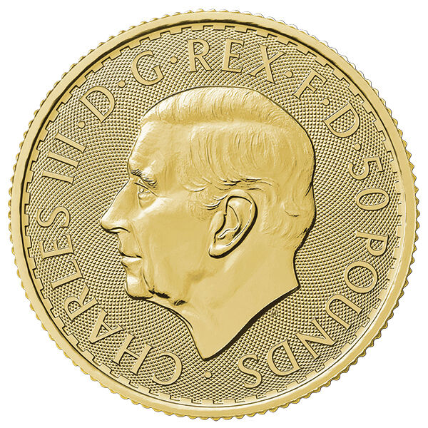 1/2 Unze Goldmünze Britannia 2025 1/2 Unze Goldmünze Britannia 2025