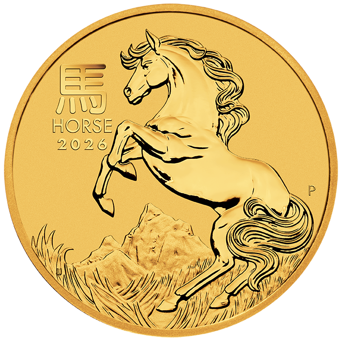 1 Unze Gold Lunar III Pferd 2026 1 Unze Gold Lunar III Pferd 2026