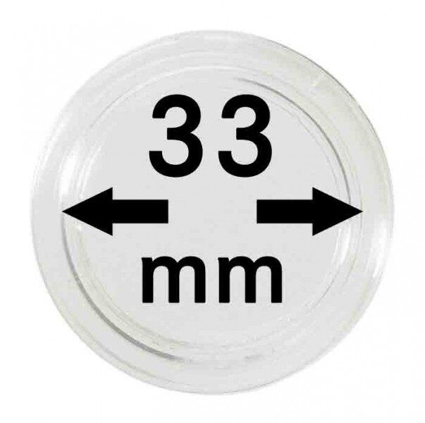 Münzkapsel 33mm Moroder Scheideanstalt Münzkapsel 33mm Moroder Scheideanstalt