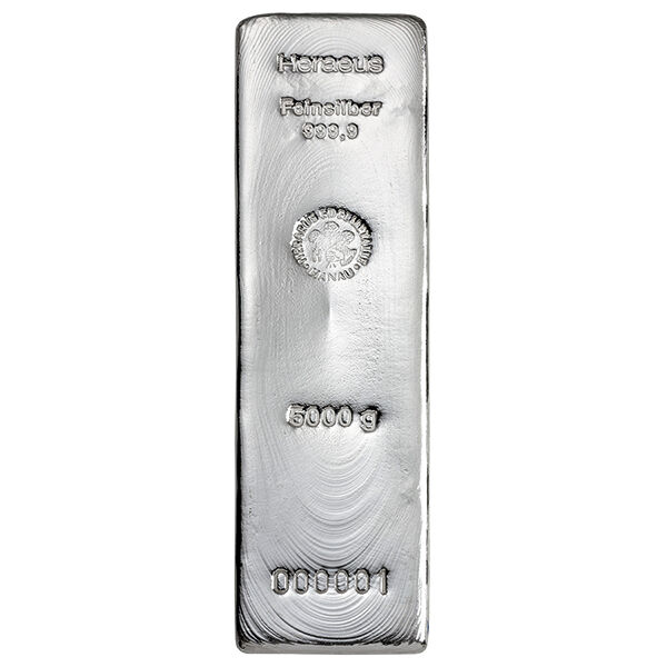 5 kg Silberbarren (diverse Hersteller) LBMA zertifiziert 5 kg Silberbarren (diverse Hersteller) LBMA zertifiziert